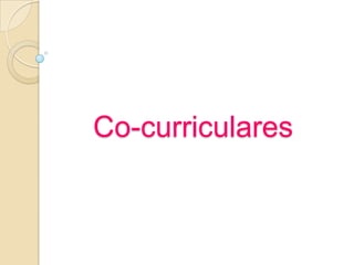 Co-curriculares 