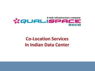 Co-Location Services In Indian Data Center 