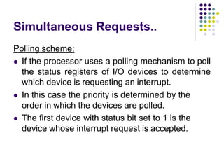 Polling In Os CO--MODULE-1 (b) - Input-Output-Organization.pptx