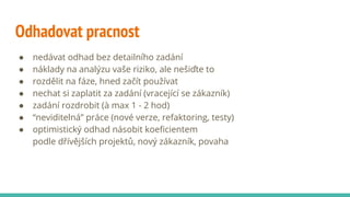Petr Pavel - Co musí programátor umět kromě programování (12. sraz přátel PHP v Praze)