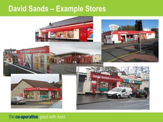 David Sands – Example Stores
 