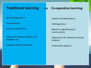 Co operative learning | PPTX