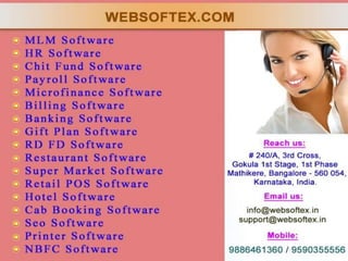 Co operative software, accounting software, custom software, microfinance software, banking software