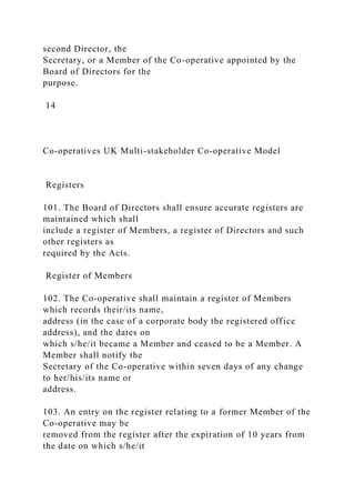 Operatives Wages Register Co-operatives UK Multi-stakeholder Co-operative Model .docx