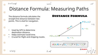 Route Formula Math Co-ordinate Geometry Applications.pptx maths | PPTX