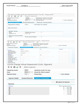 StudentName: Guangfu LI Date: Aug14 2019
17 | P a g e
 