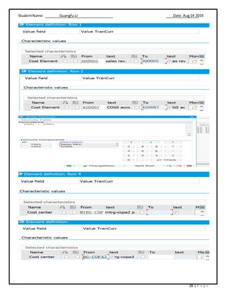 StudentName: Guangfu LI Date: Aug14 2019
28 | P a g e
 