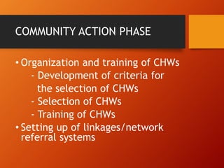 COMMUNITY ORGANIZING-PARTICIPATORY ACTION RESEARCH PROCESS | PPTX