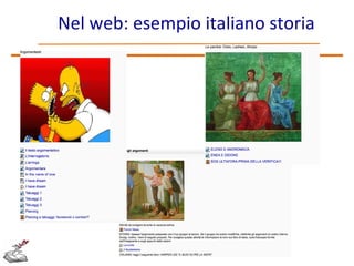 Nel web: esempio italiano storia

 