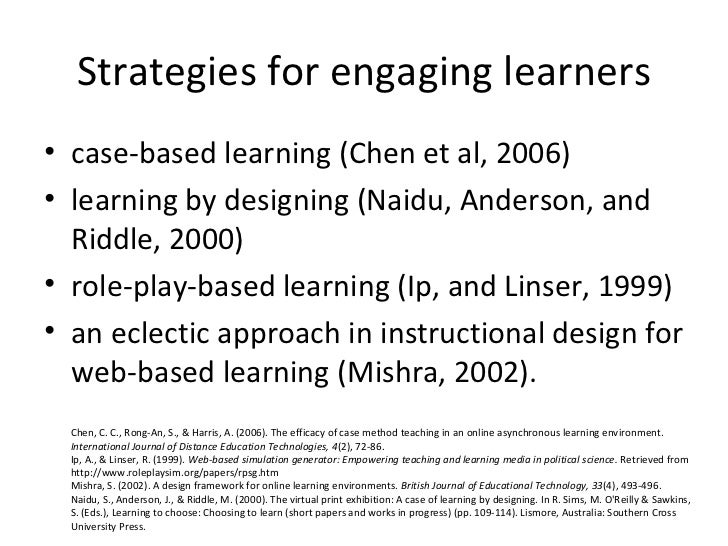 Pedagogical Strategies For Worthwhile Learning In Online
