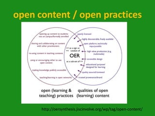 open content / open practices




      http://oersynthesis.jiscinvolve.org/wp/tag/open-content/
 