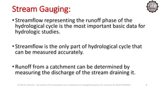 Stream Gauging | PPTX