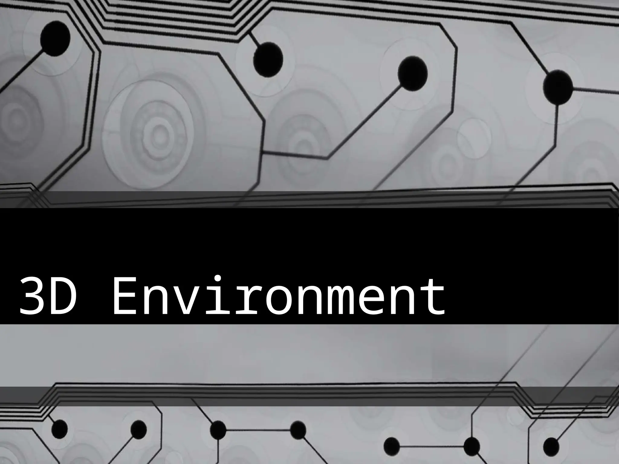 3D Environment
 
