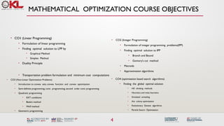 Describe develop and understanding of linear programming problem | PPTX