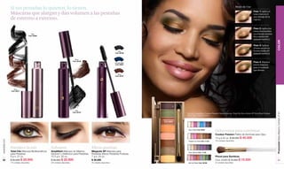 Si tus pestañas lo quieren, lo tienen.                                                                                                                                                                Modo de Uso
                                                                                                                                                                                                                                       Paso 1: Aplica el
               Máscaras que alargan y dan volumen a las pestañas                                                                                                                                                             (a)
                                                                                                                                                                                                                                       tono claro en el

               de extremo a extremo.                                                                                                                                                                                                   arco debajo de la
                                                                                                                                                                                                                                       ceja (a).


                                                                                                                                                                                                                                       Paso 2: Aplica los
                                                                                                                                                                                                                               (c)     tonos intermedios
                                         Noir                                                                                                                                                                          (b)             en el borde interior
                                      Cód. 03265
                                                                                                                                                                                                                                       (b) y exterior del
                                                                                                                                                                                                                                       párpado móvil (c).




                                                                                                                                                                                                                                                              COLOR
                                                                                                                                                                                                                                       Paso 3: Aplicar
                                                                                                                                                                                                                               (d)     el tono oscuro en
                                                                                                                           Noir                                                                                                        la zona media del
                                                                                                                        Cód. 00786                                                                                                     párpado móvil (d).

                                                                                  Brun
                                                                                Cód. 00108
                                                                                                                        Virtuale Bleu                                                                                                  Paso 4: Finaliza
                                                                                                                        Cód. 00807                                                                                                     con la máscara
                                                                                                                                                                                                                                       para el acabado
                                                                                                                                                                                                                                       que deseas.
                                                                                                                          Brun
                                                                                                                        Cód. 00787




                  Brun
                Cód. 03271




                                                                                                                                                    d

                                                                                   Noir
                                                                                Cód. 00107




                                                                                                                                                                                                                                                              Promoción Base Máximo Confort, P 41
                                                                                                                                                         Modelo maquillada: Couleur Passion Nature Intense, Total Cils Noir, Artisté XP Noir, Blsuh Delicat
                                                                                                                                                         Rose Thé y Gloss Douce..

                                                                                                                                        Nature Intense
                                                                                                                                         Cód. 06200



                                                                                                                                                    b
                                                                                                                                                          Doux Désir Cód. 06201
                                                                                                                                                                                         Ocho tonos para combinar
                                                                                                                                                                                         Couleur Passion Paleta de Sombras para Ojos.
                                                                                                                                                                                         12 g e.42 oz. $ 58.000 $ 40.500
www.lbel.com




                                                                                                                                                          Passion du Terre Cód. 11124    160 unidades disponibles.



               Fortalece la raíz                    Volumen                                  Efecto postizas
               Total Cils Máscara Multibeneficios   Amplifiant Máscara de Máximo             Megacils XP Máscara para                               c
                                                                                                                                                          Fleur Délicat Cód. 11123
               para Pestañas.                       Volumen y Definición para Pestañas.      Pestañas Efecto Pestañas Postizas.
               9 g e .31 oz.                        10.3 g e .35 oz.                         7 g e .24 oz.                                                                               Pincel para Sombras.
 50            $ 30.000 $ 20.900                    $ 30.000 $ 20.900                        $ 30.000                                               a
                                                                                                                                                                                         Cód. 24263 $ 15.000 $           10.500                                  51
               170 unidades disponibles.            200 unidades disponibles.                50 unidades disponibles.                                     Mer de Plaisir Cód. 06199      20 unidades disponibles.
 