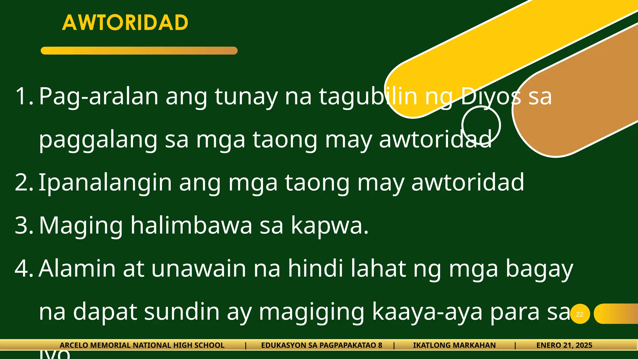 Mga Paraan sa Paggalang sa Magulang, Awtoridad at Nakakatanda | PPTX