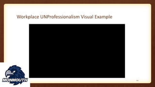 Workplace UNProfessionalism Visual Example
112
 