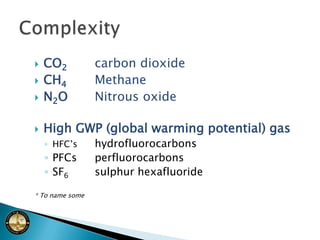 Clouds Water vapour is the most abundant greenhouse gasCloud feedback could accelerate global warming. Fewer low level clouds mean that more sunlight reaches Earth’s surface, leading to further warming. Credit: Goddard Space Flight Center - EOS Project Science Office