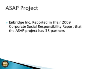 Capture CO2 at the point of creationCoal fired electric power generation plants CO2 emissions from synthetic fuel generationSequester (store) CO2Requires significant government and industry supportPolicy to advance case for cost recovery of infrastructureAlberta’s CO2 Initiatives