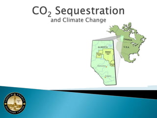 CO2 Sequestrationand Climate Change 
