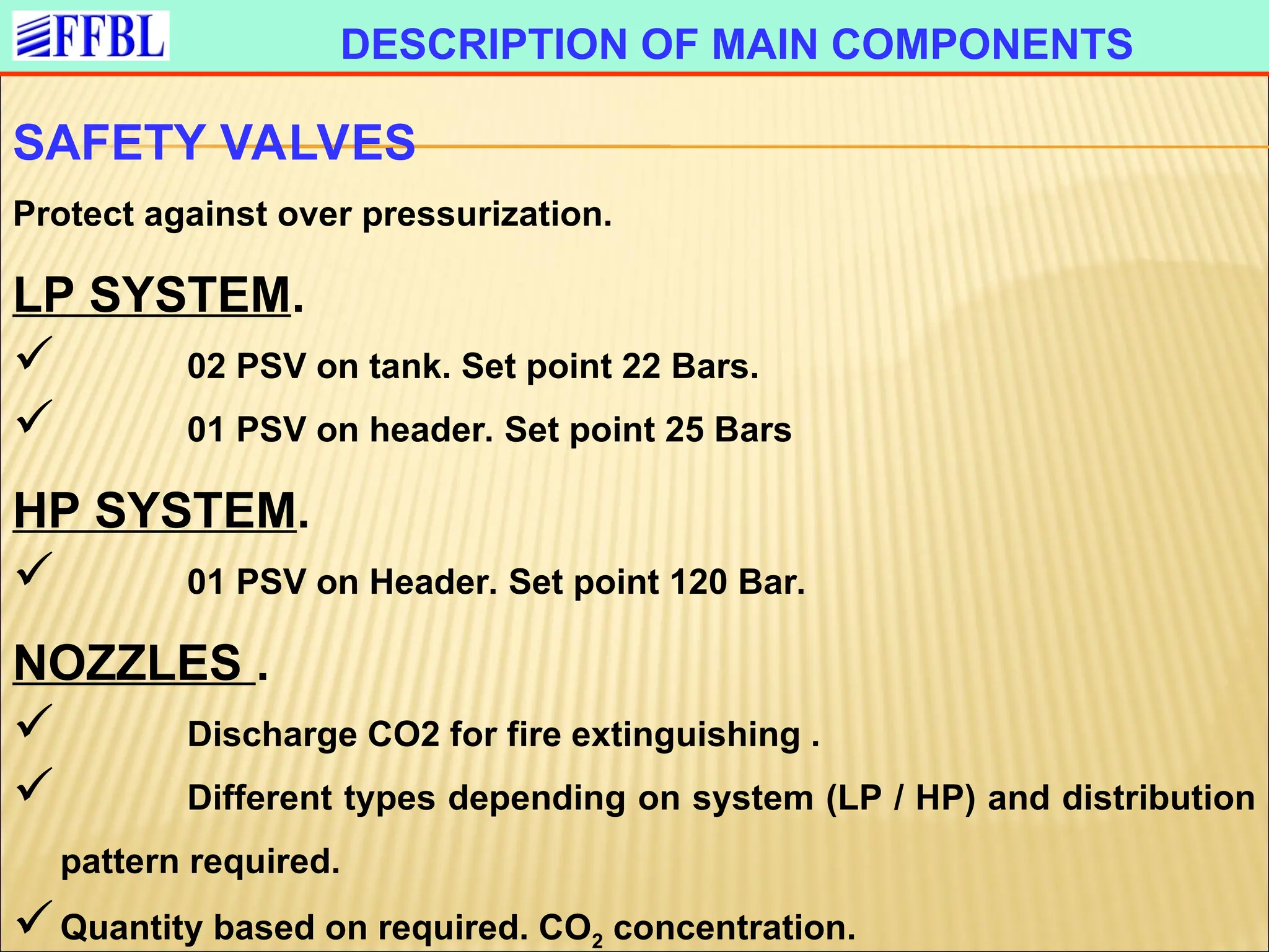 Fire Protection Psv CO2 Fire Protection System for industries.ppt