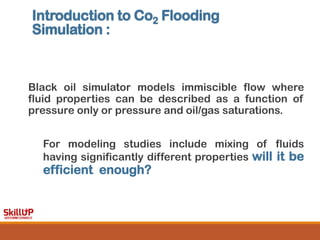 Co2 flooding for enhanced oil recovery EOR | PDF
