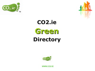 CO2.ie  Green   Directory   