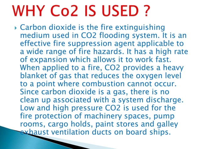 CO2 SYSTEM and fixed fire fighting system.pptx