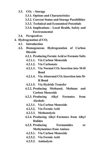 CO2 to fuels and chemicals course material final version | PDF
