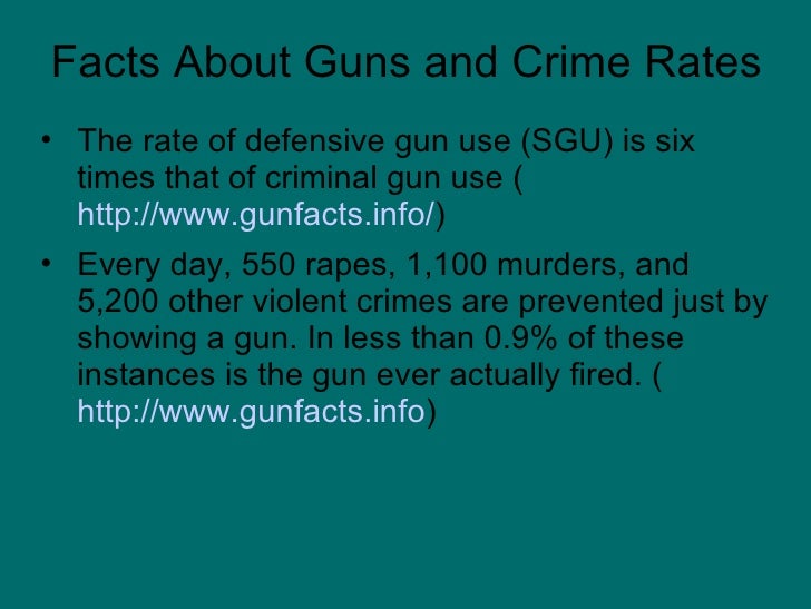 More Guns, Less Crime