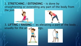 NON/LOCOMOTOR MOVEMENTS | PPTX | Walking | Sports