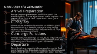 Housekeeping Valet and Butler Services Grade 11 | PPTX