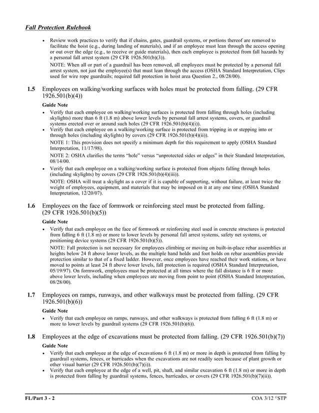 OSHA Auditing Federal Compliance Construction The Complete Health