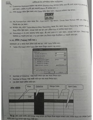 Computer office Application