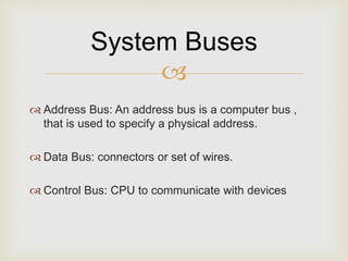computer organization and architecture | PPTX