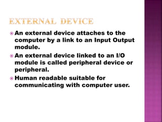 EXTERNAL DEVICE | PPTX