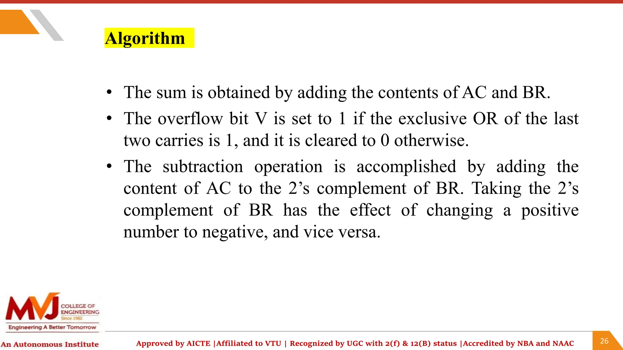 Computer organization and Architecture Addition&Subtraction.pptx