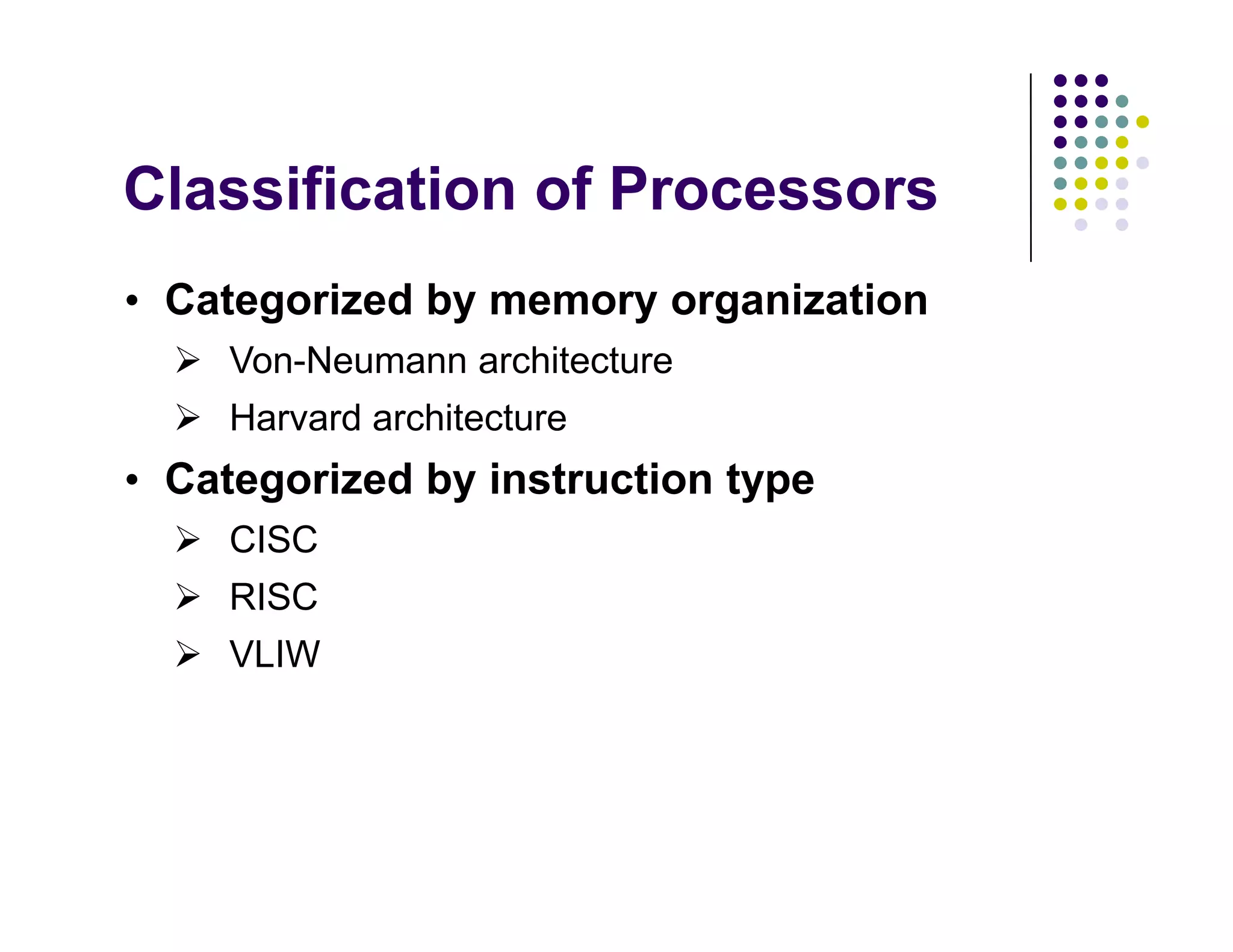 Processor Organization and Architecture | PDF | Operating Systems ...