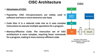 COA-Module - 3 Part 2- Risc and Cisc.pdf