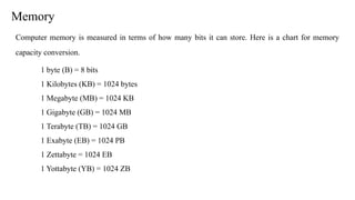 Basics of Computer Organization and Architecture | PPTX