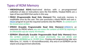 Masked Rom Implementation COA-wow very good presentation UNIT-4.pptx