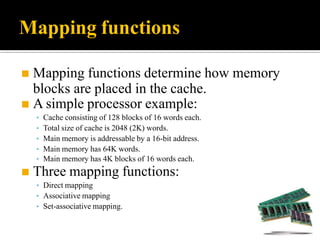 the mapping of arrays a, b, and c onto partitioned... coa-Unit5-ppt1 (1).pptx