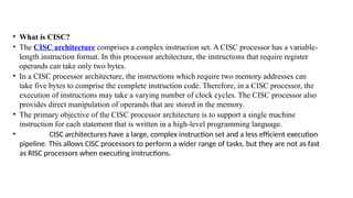 COA 3.2_RISC_CISC1.pptx hgvnvmbkgb, khhhj kkjb | PPTX
