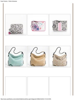 coach outlet online