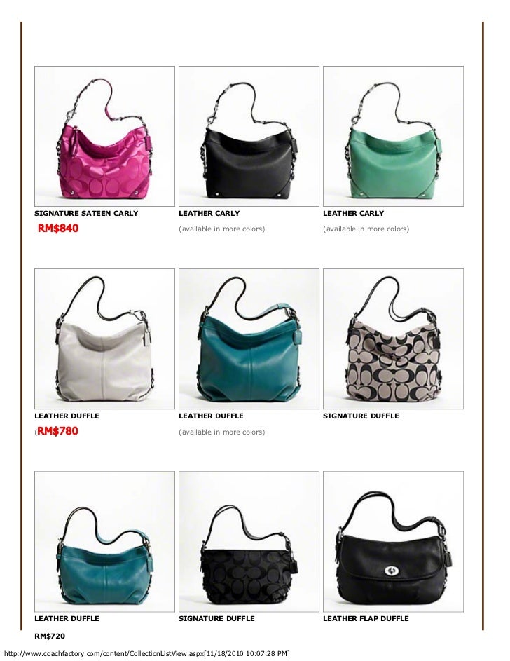 coach factory outlet sale