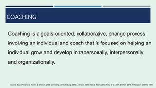 Coaching From an Organizational Development Perspective