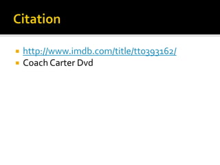 Coach Carter