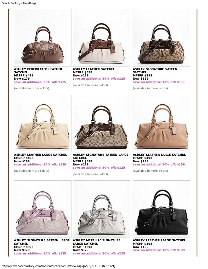 coach ashley leather satchel