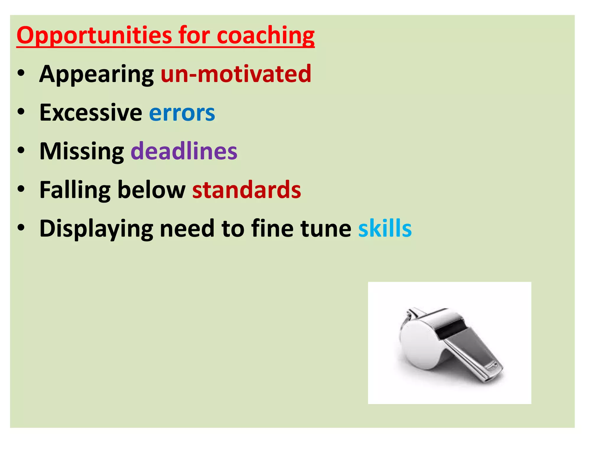Coaching | PPTX
