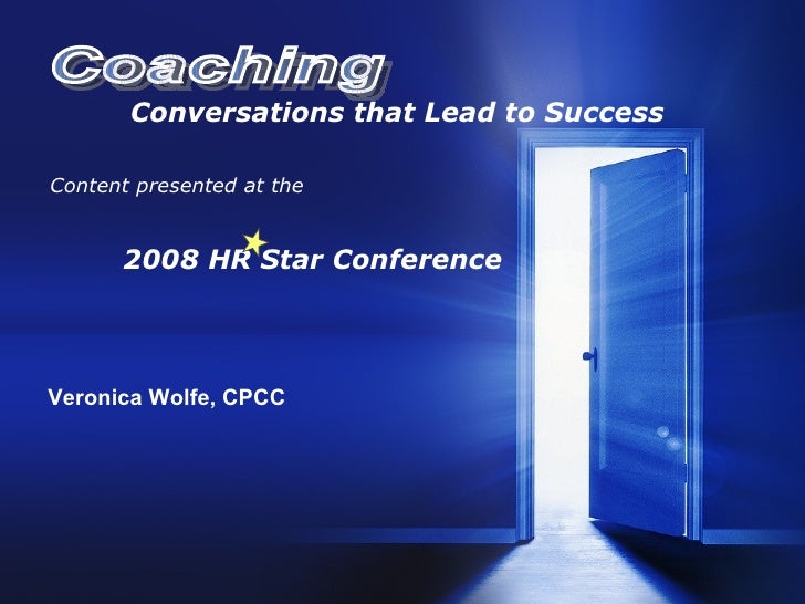 Coaching Linked In 2009 Jan
